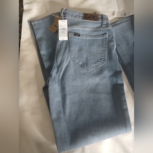 3 NWT Lee Women's Legendary Skinny Blue Jeans 28x28 - Picture 4 of 16